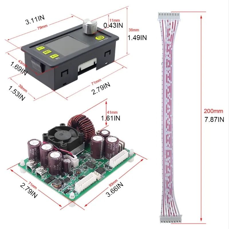 Лабораторный блок питания DPS5020 USB, Bluetooth