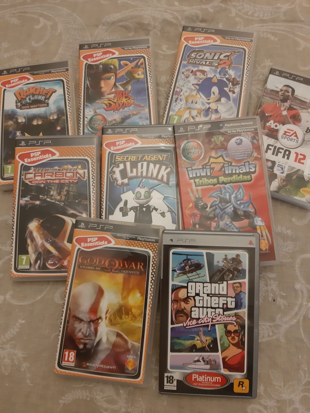 Jogos PSP entrega em mão