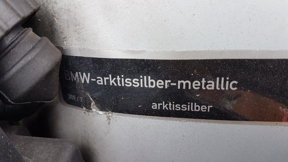 Maska błotnik zderzak lampa BMW Z3 arktissilber metallic