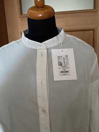Nowa bluzka  ze stójką i  plisowanym tyłem 100% bawełna Marc O’Polo M