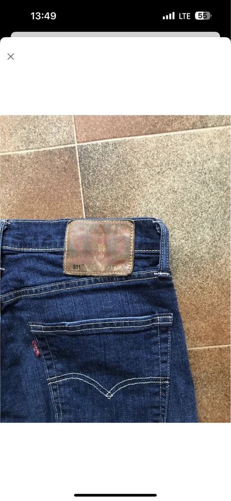 Джинсы Levi’s р. W31L30