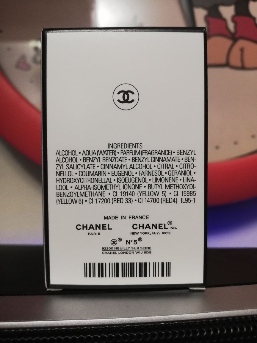 Małe Perfumy Chanel No5 1,5ml