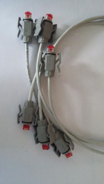 3 szt kabel IP67 IP66 RJ45,LAN VS-RJ45 wodoszczelny patchcord paczkord