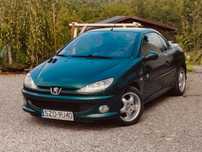 Peugeot 206 CC Peugeot 206 CC 2.0 edycja Roland Garros