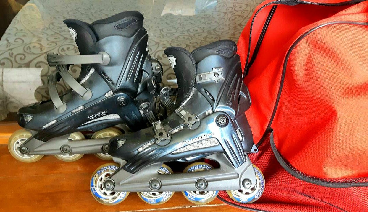 Ролики Rollerblade +защита (Италия)