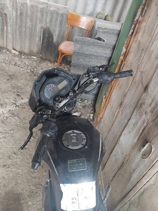 Мото спарк на ходу