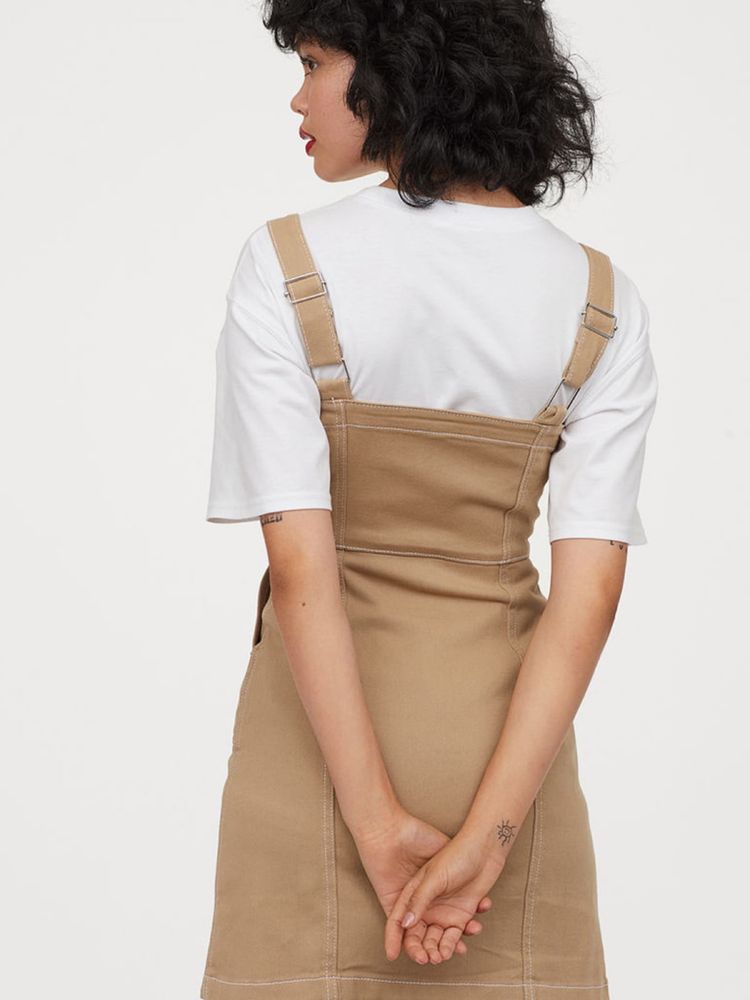 Красивий котоновий міні сарафан жіночий Divided H&M