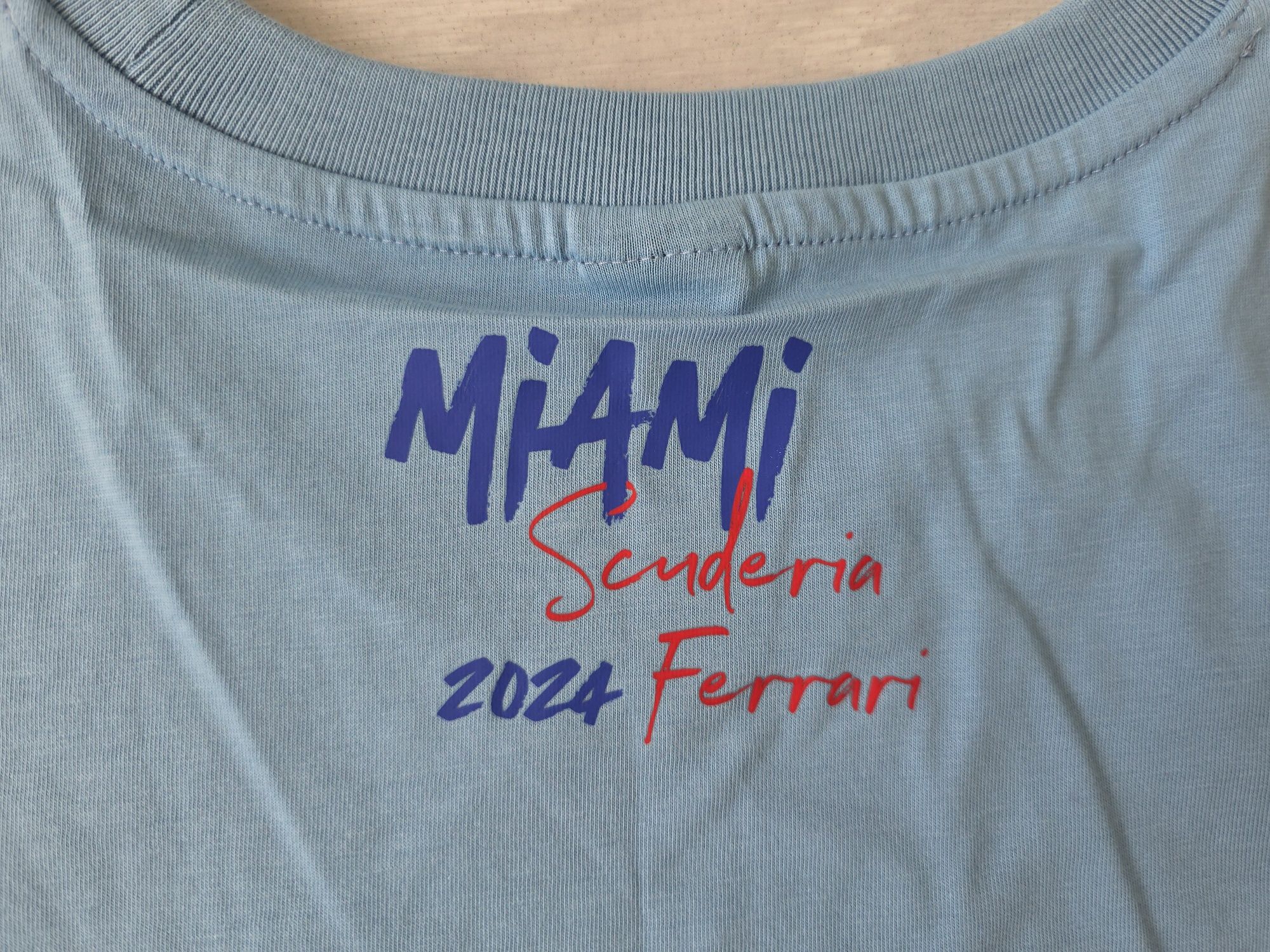 Koszulka Scuderia Ferrari 2024 Miami, Puma, F1, Formula 1, Leclerc