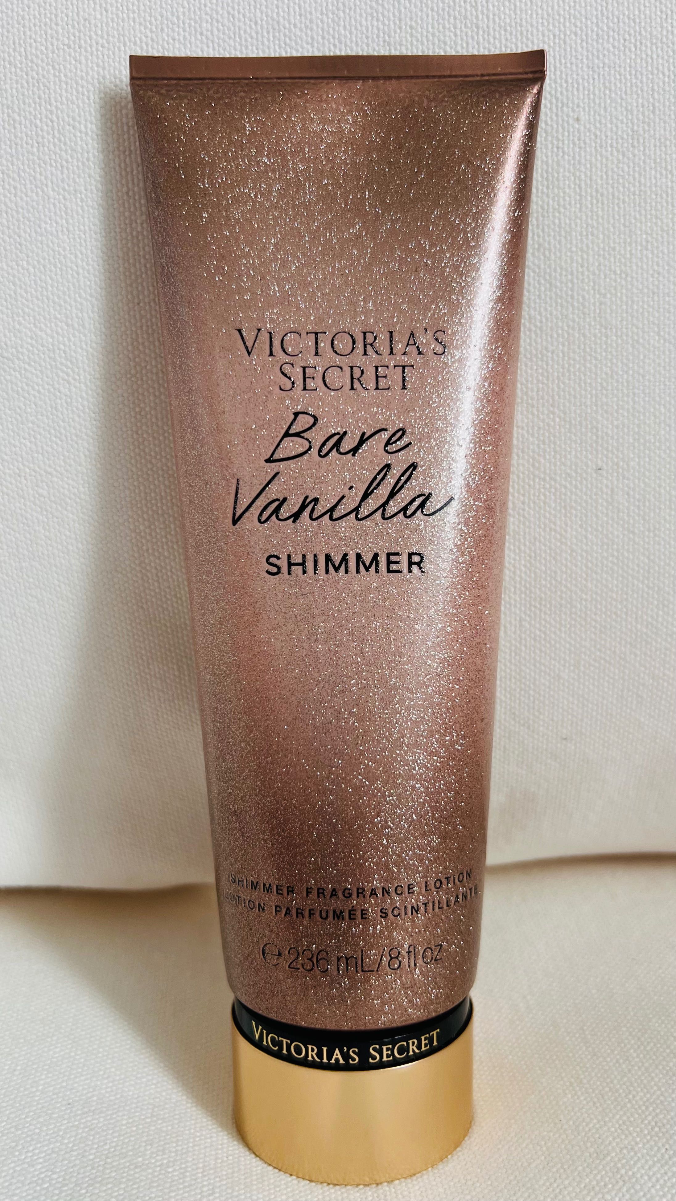 Balsam do ciała Victoria's Secret Bare Vanilla SHIMMER z brokatem