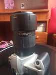 Máquina Canon analógica+objetiva