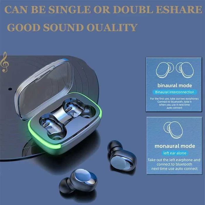 Auriculares (Fones) wireless/sem fios Bluetooth [Novos Selados]