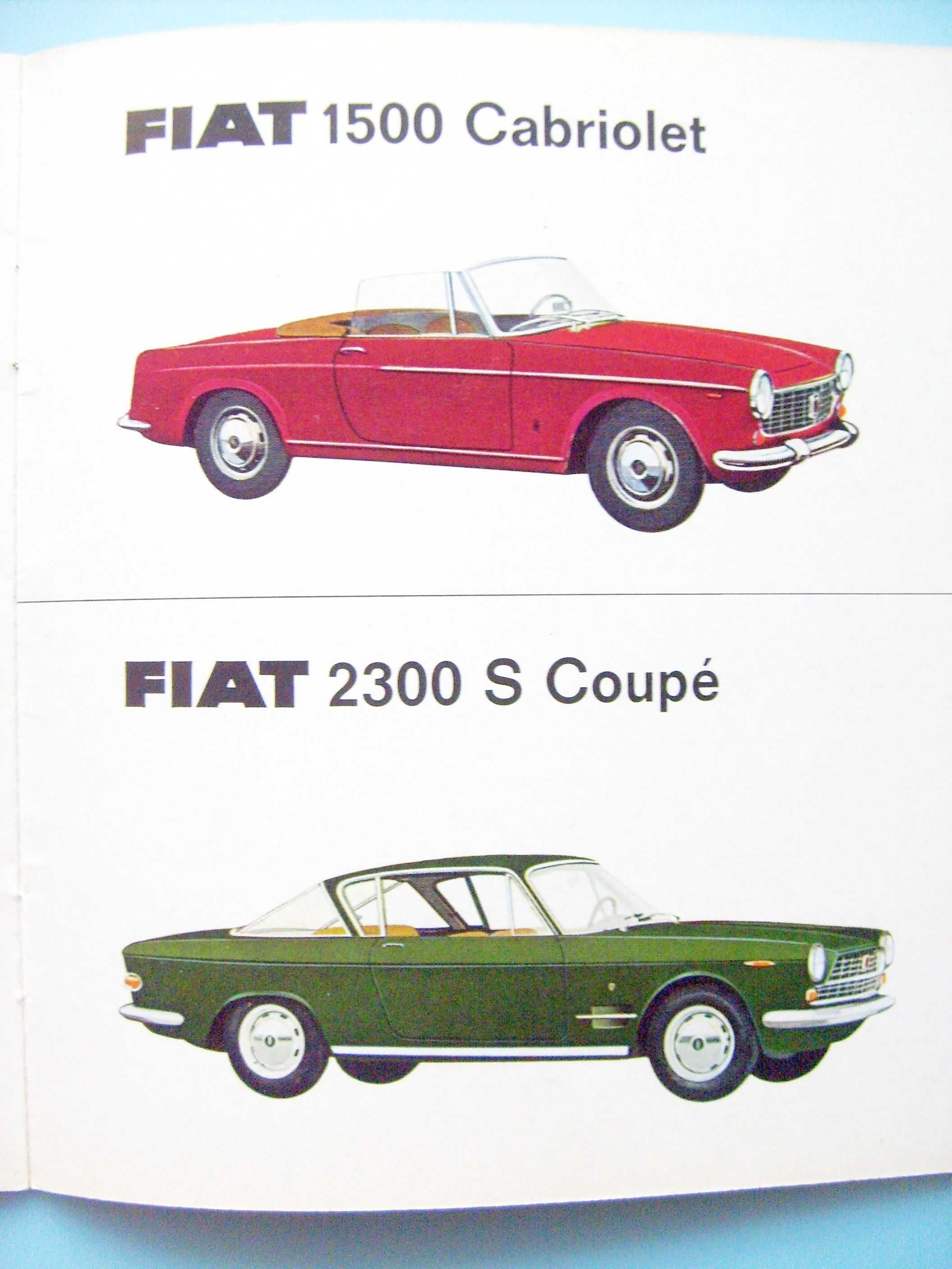 NSU / FIAT prospekt 1965 (1967) program produkcji / 12 str., stan BDB-