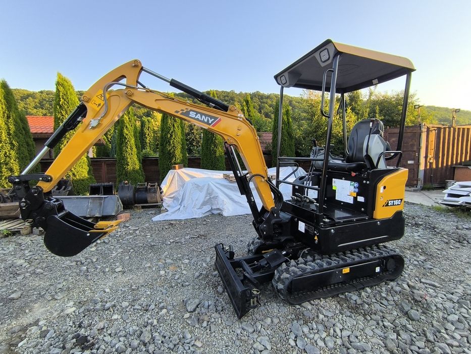 Мініекскаватор SANY 16С,2015,1865 кг