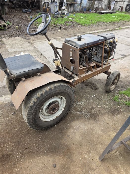 Минитрактор мототрактор саморобний трактор мотоблок