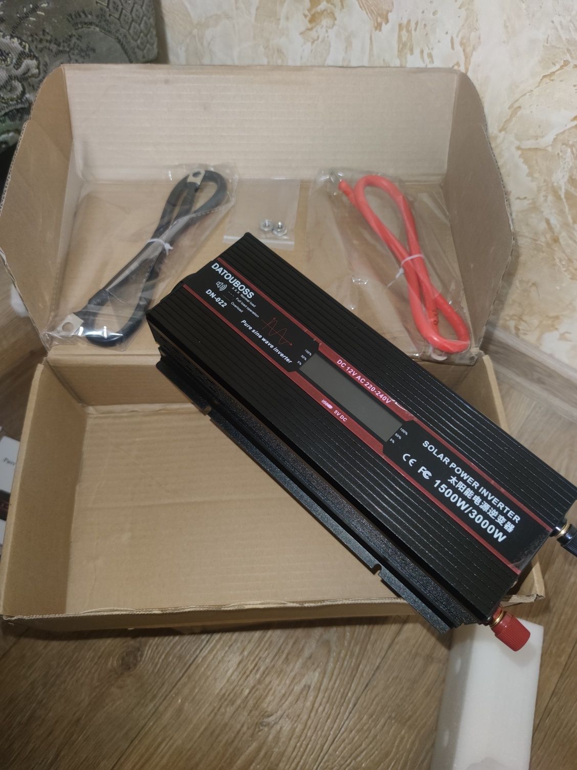 Инвертор DATOUBOSS DN-022 1500W/3000W чистая синуса ГАРАНТИЯ