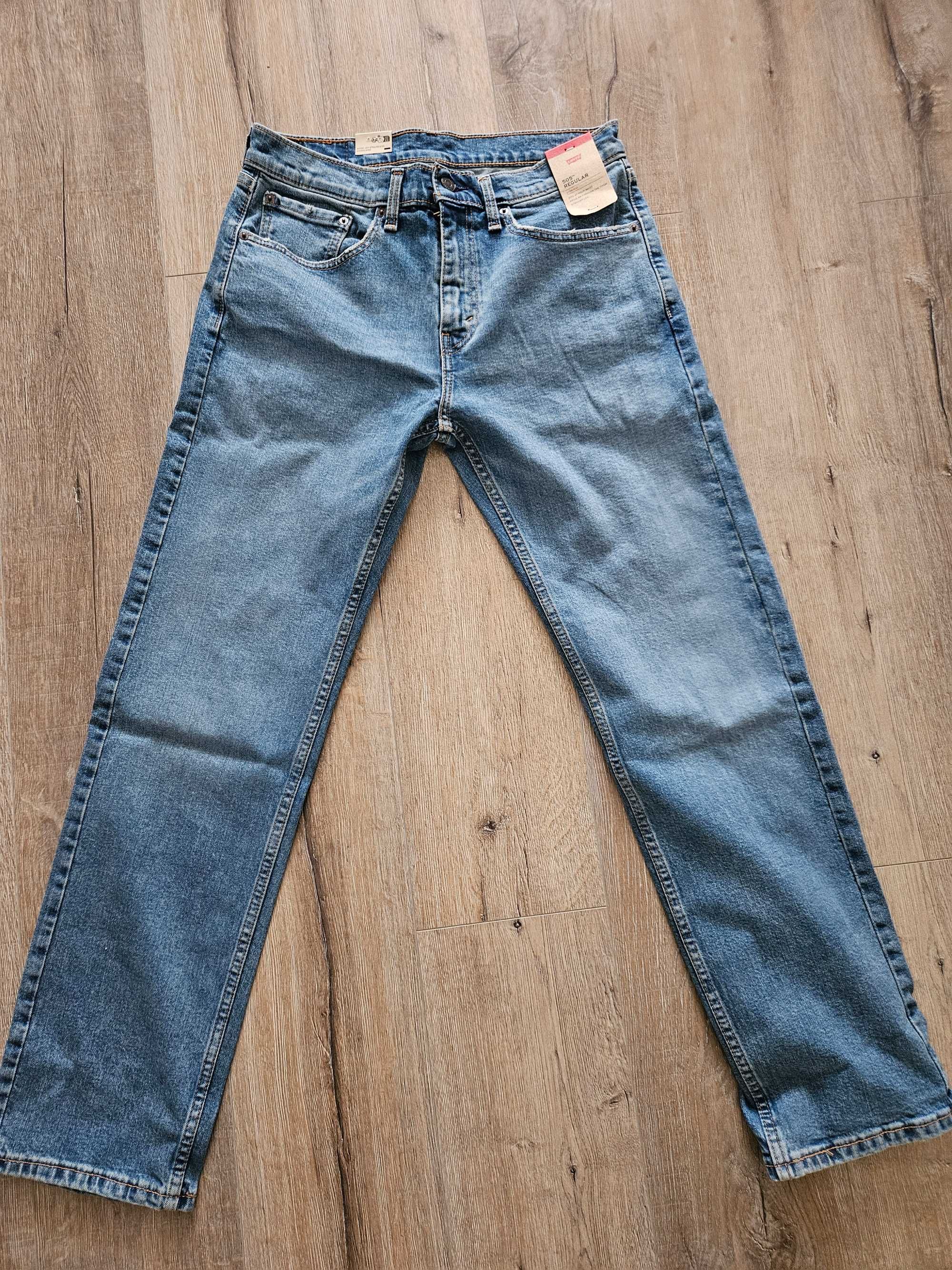 Чоловічі джинси Stretch Regular Fit Levi's 505 31/32