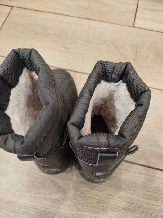 Buty śniegowce ocieplane 25 chłopięce