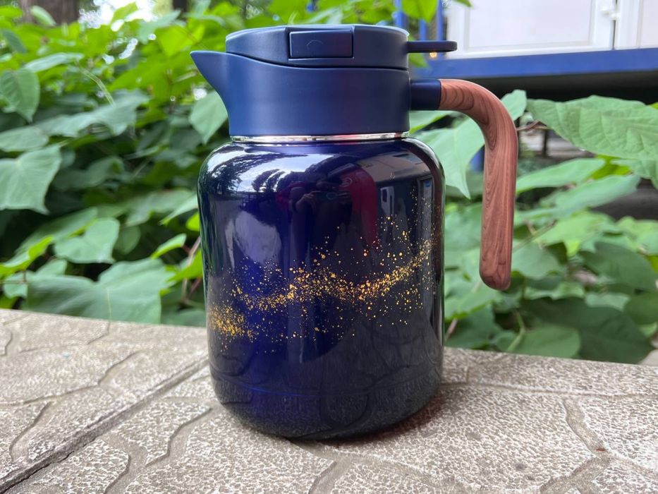 Термос для чаю з фільтром Sama Doyo MC-08 1500 ml з індикатором темпер