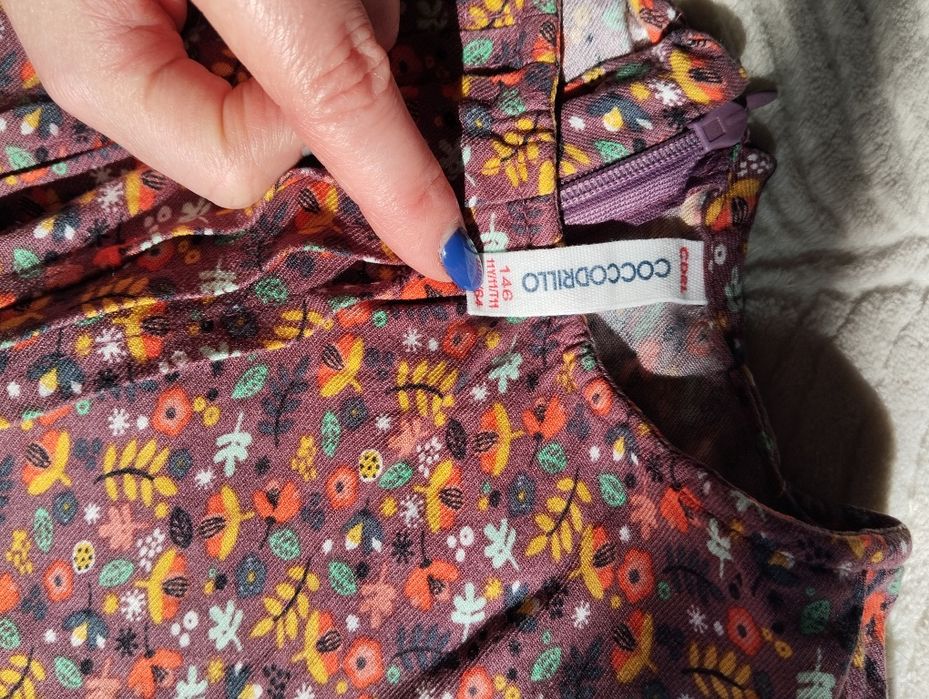 Wiosenna sukienka Coccodrillo - rozm. 146