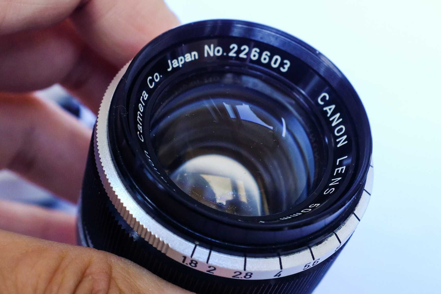 Canon 50mm f/1.8 LTM M39