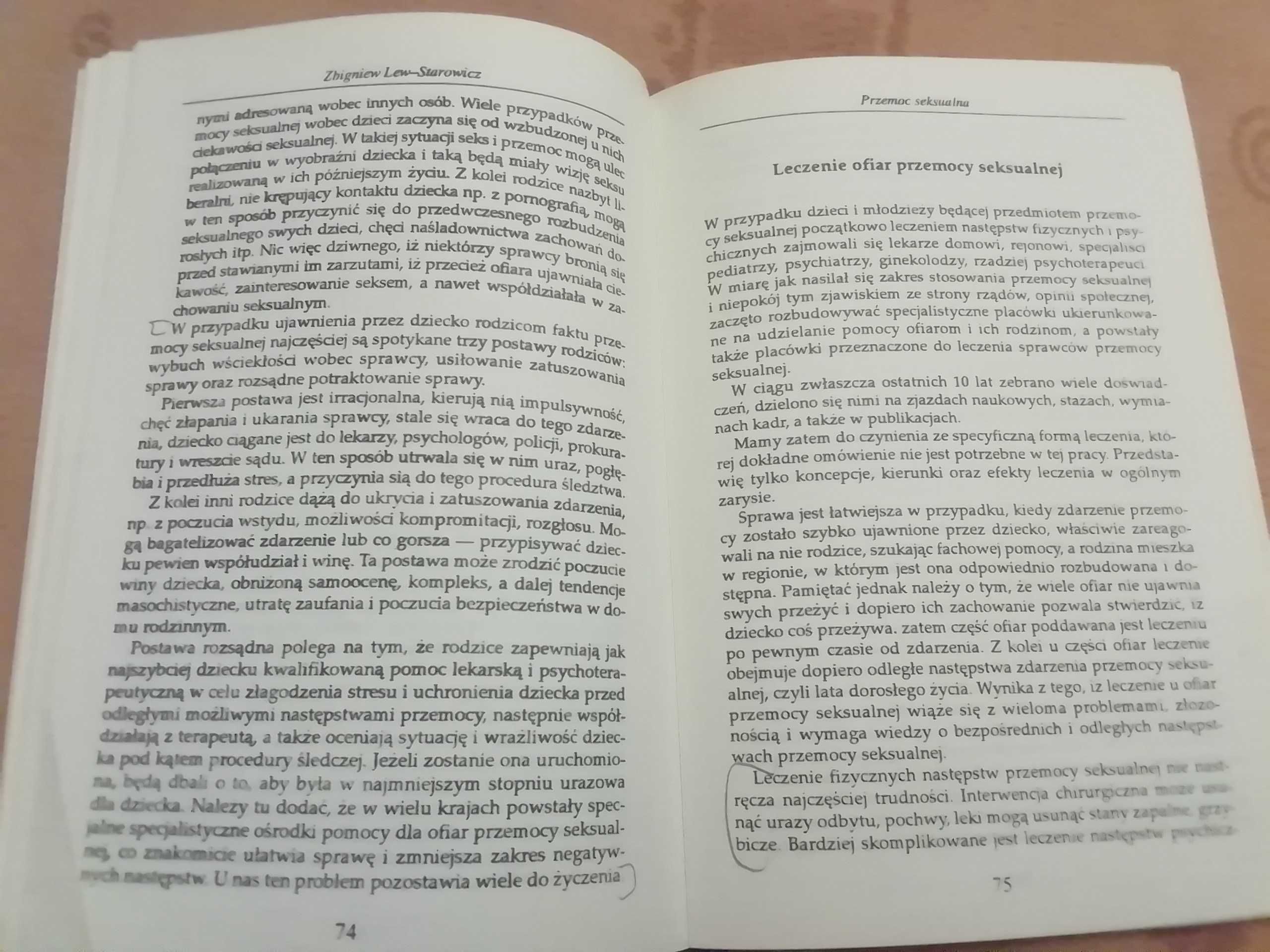 Przemoc seksualna, Lew Starowicz