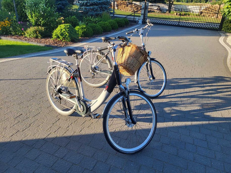 Meski i Damski Dwa Rower Batavus Padova Easy koła 28'' ze wspomaganiem