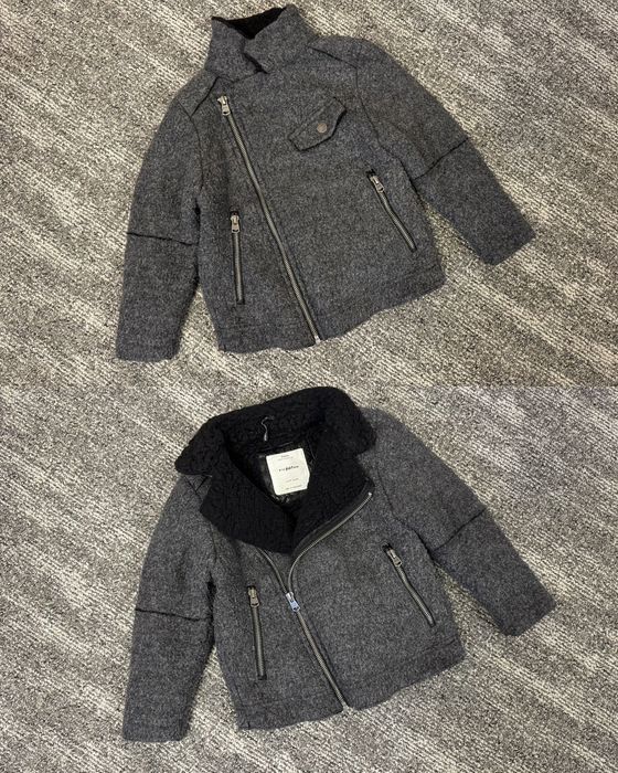 Куртка пальто Zara з вовною косуха на хлопчика