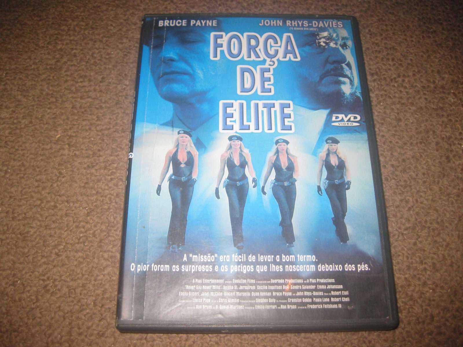 DVD "Força de Elite" com Bruce Payne/Raro!