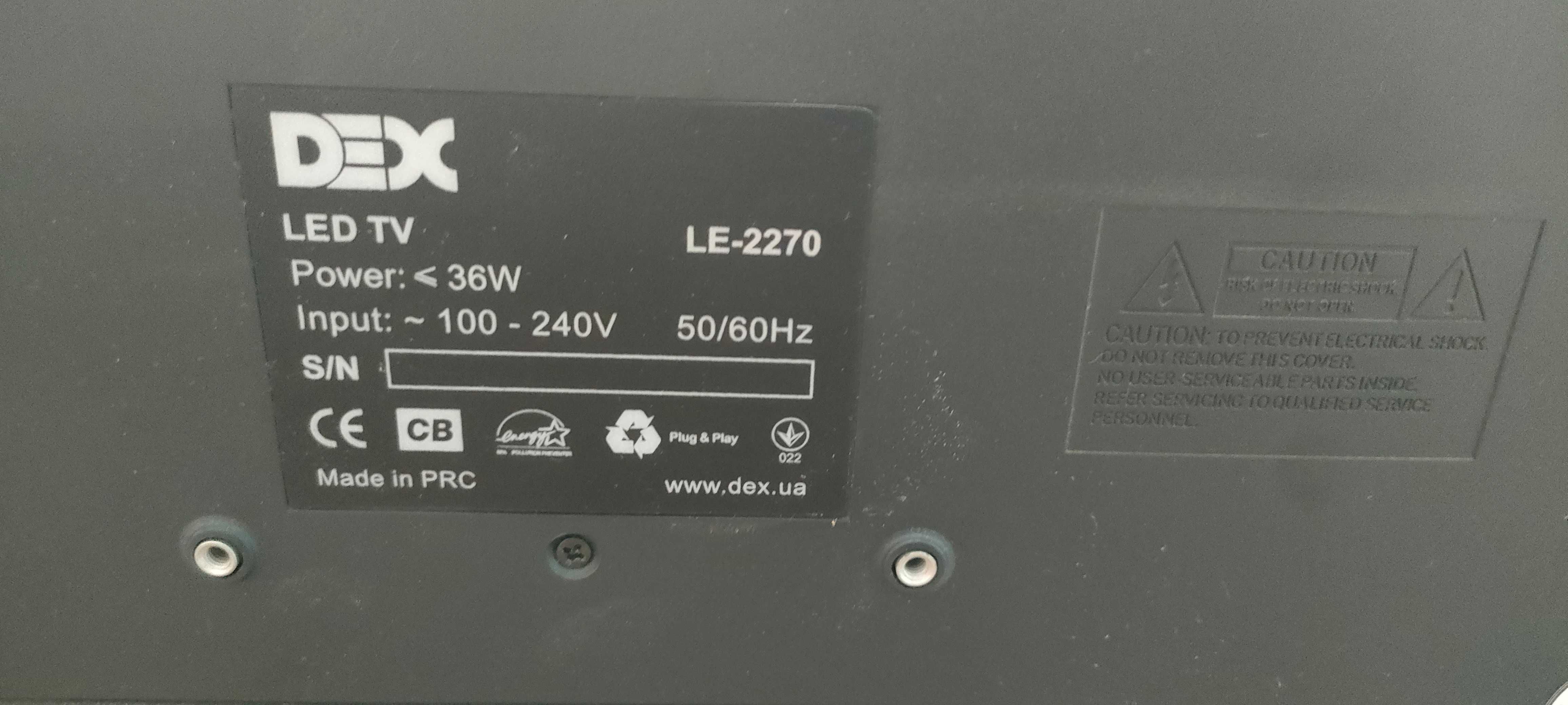 Телевізор Dex LE-2270
