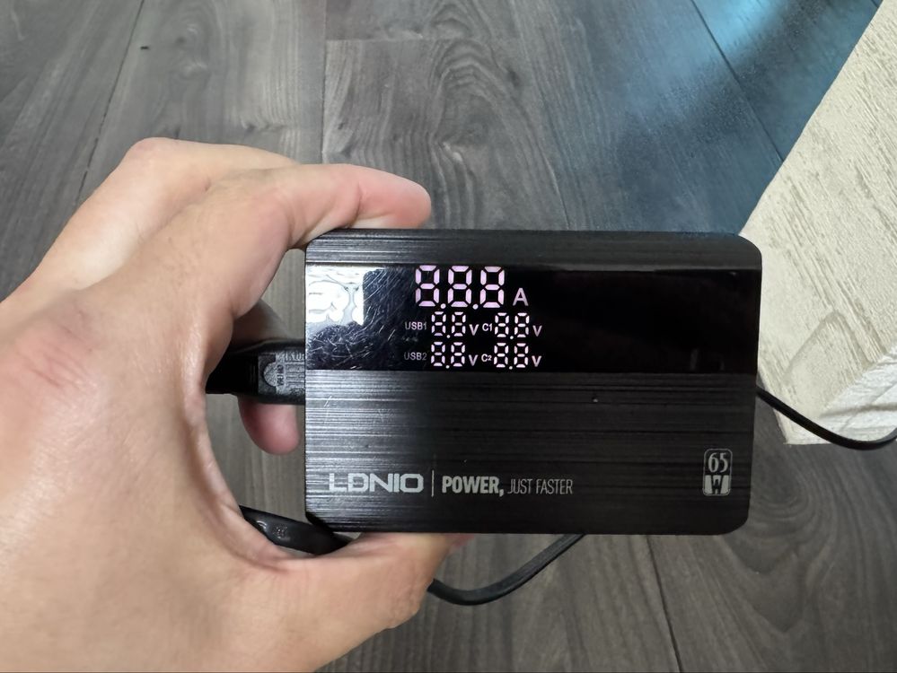 Зарядний пристрій LDNIO 65w 4 порти
