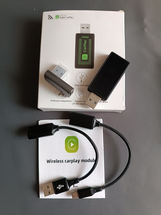 Автомобільний адаптер, бездротовий для Apple CarPlay