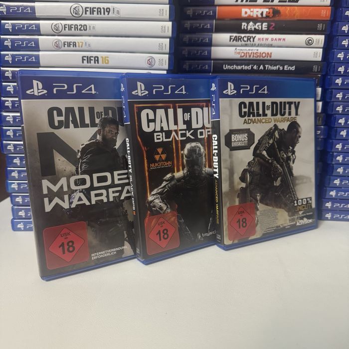 Набор Call Of Duty серія ігор Ps4 Playstation ціна за все