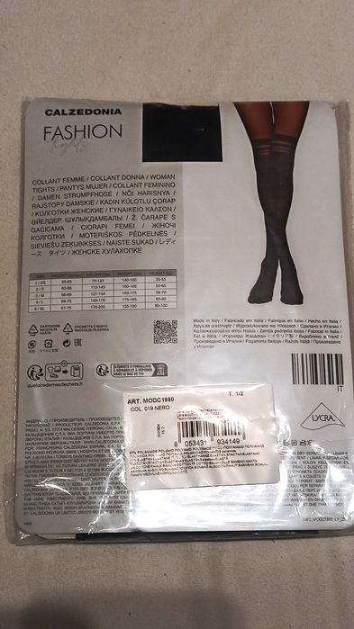 Calzedonia Rajstopy z motywem w paski S/M