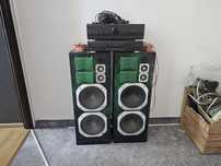 Wzmacniacz Technics SU-V500 + Kolumny Q5000 + Odtwarzacz + Okablowanie