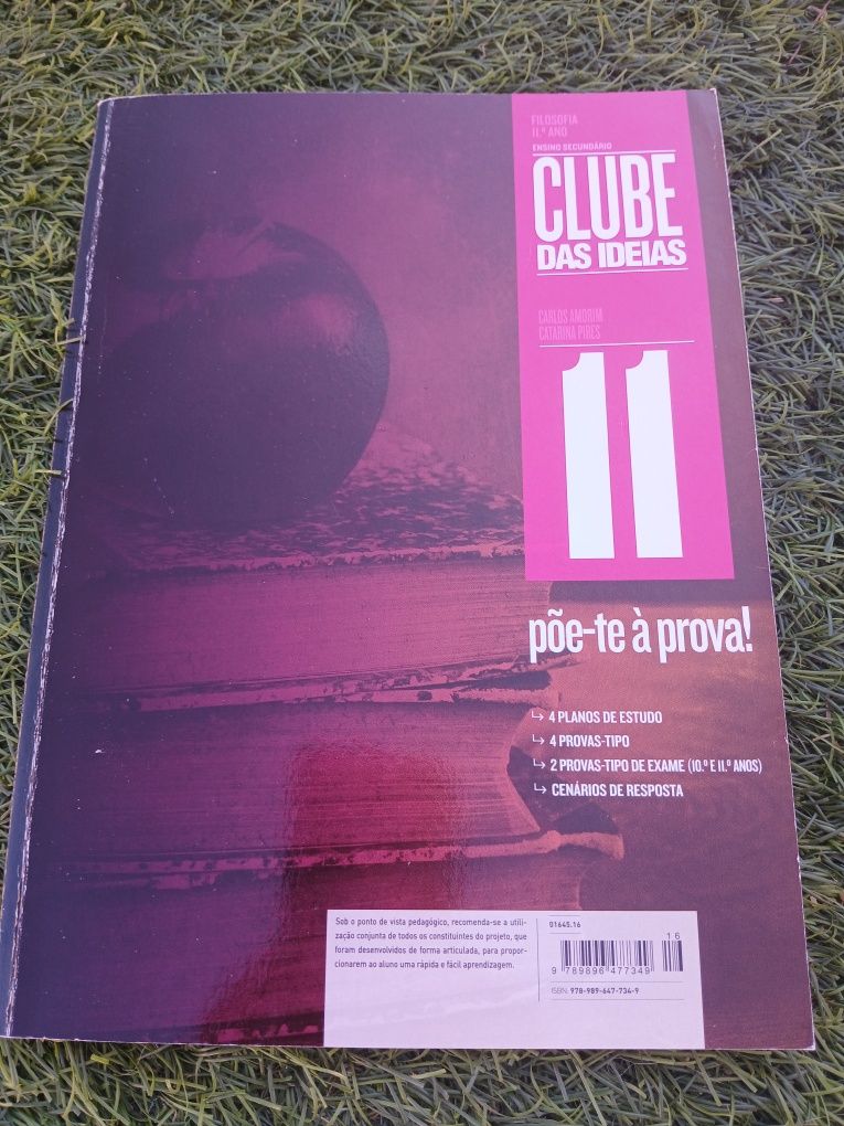 Caderno de atividades Filosofia Clube das Ideias 11 ° ano