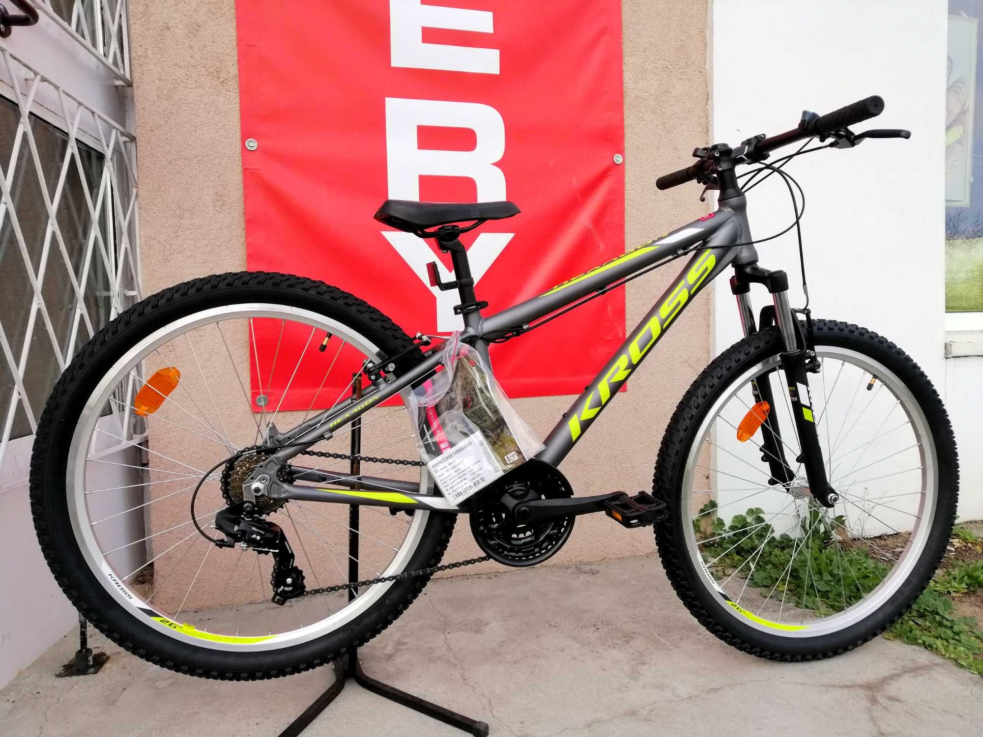 NOWY KROSS HEXAGON Roz. XS 14" *Koła 26* SHIMANO Tourney Okazja!