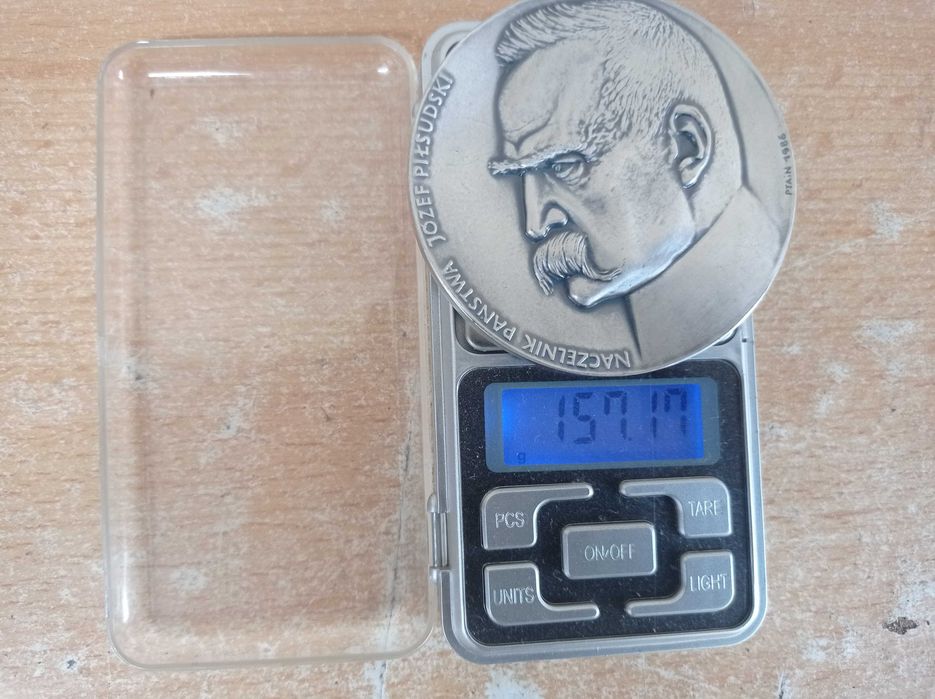 Medale PTAiN - Piłsudski, Kościuszko, Sobieski - 4 sztuki.