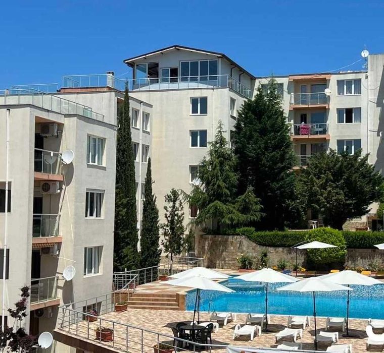 Квартира 70м2 в уютном комплексе в 150м от моря Святой Влас Болгария