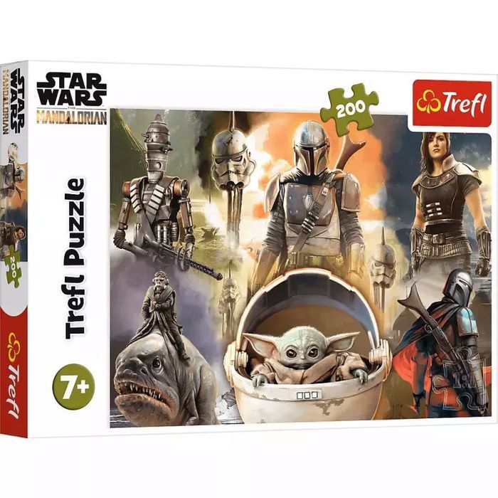 Puzzle 200 elementów. Star Wars. Gotowi do walki. Trefl
