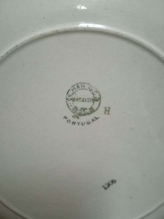Pratos Fábrica Gilman Sacavém. Anos 1940.