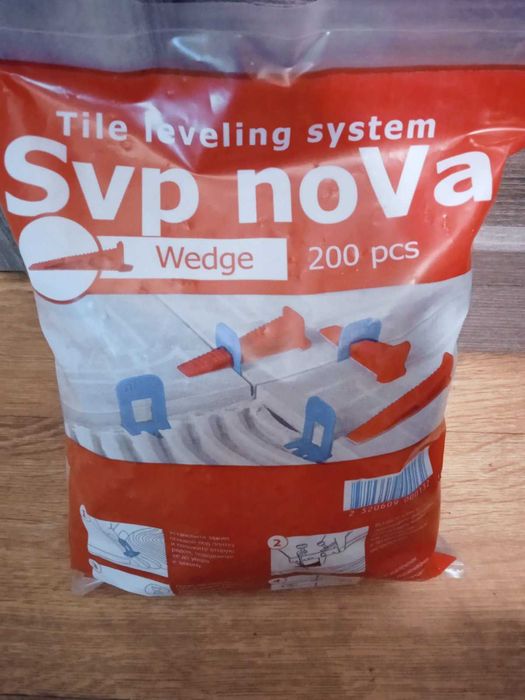 СВП Нова SVP Nova основа 1 , 1,5 , 2 мм для укладки плитки колышки