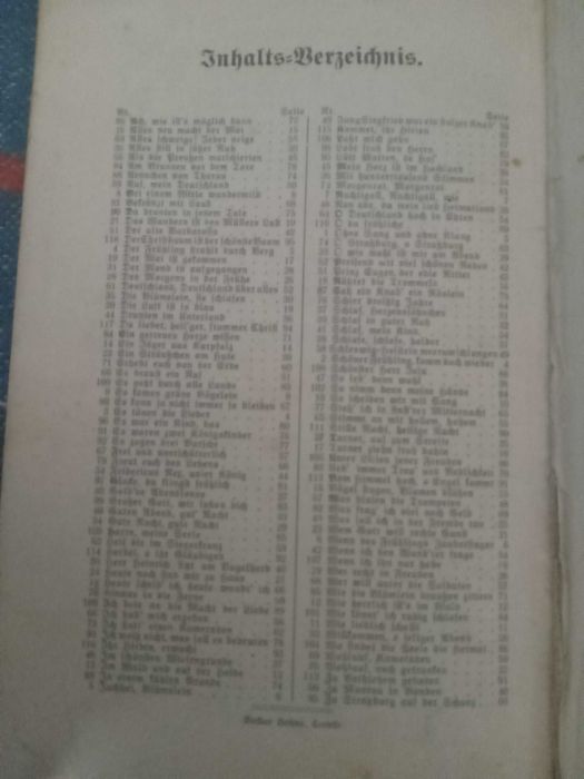 Любекский Песенник второй выпуск 1909 на немецком языке