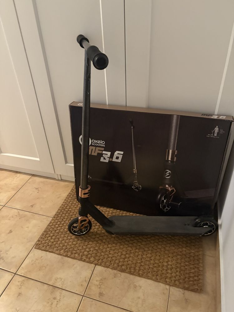 Hulajnoga freestyle wyczynowa OXELO MF 3.6 SCOOTERS + pegi DECATHLON