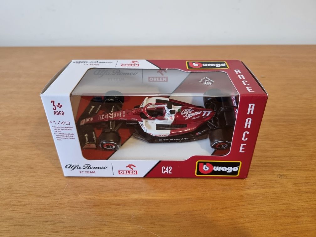 Bburago - Alfa Romeu F1 Team - Valtteri Bottas [esc 1:43]
