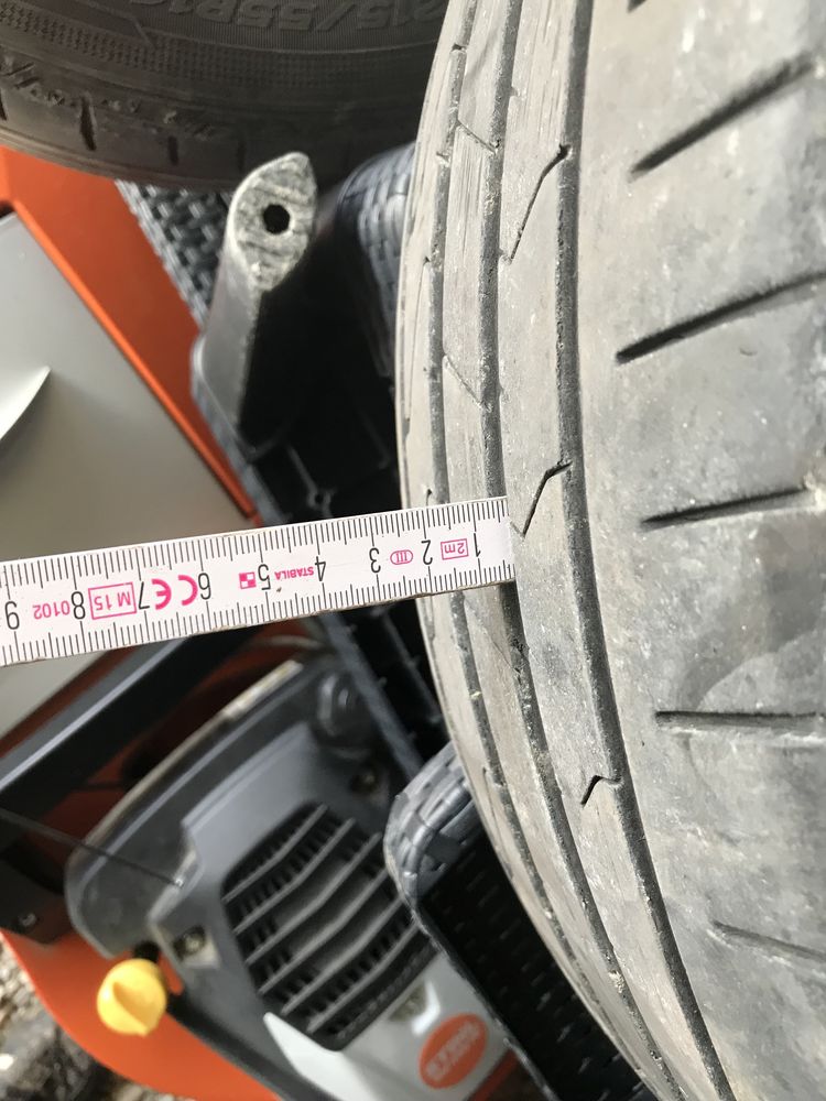 Hankook Ventus Prime 3 letnie ,używane opony 215/55/R16