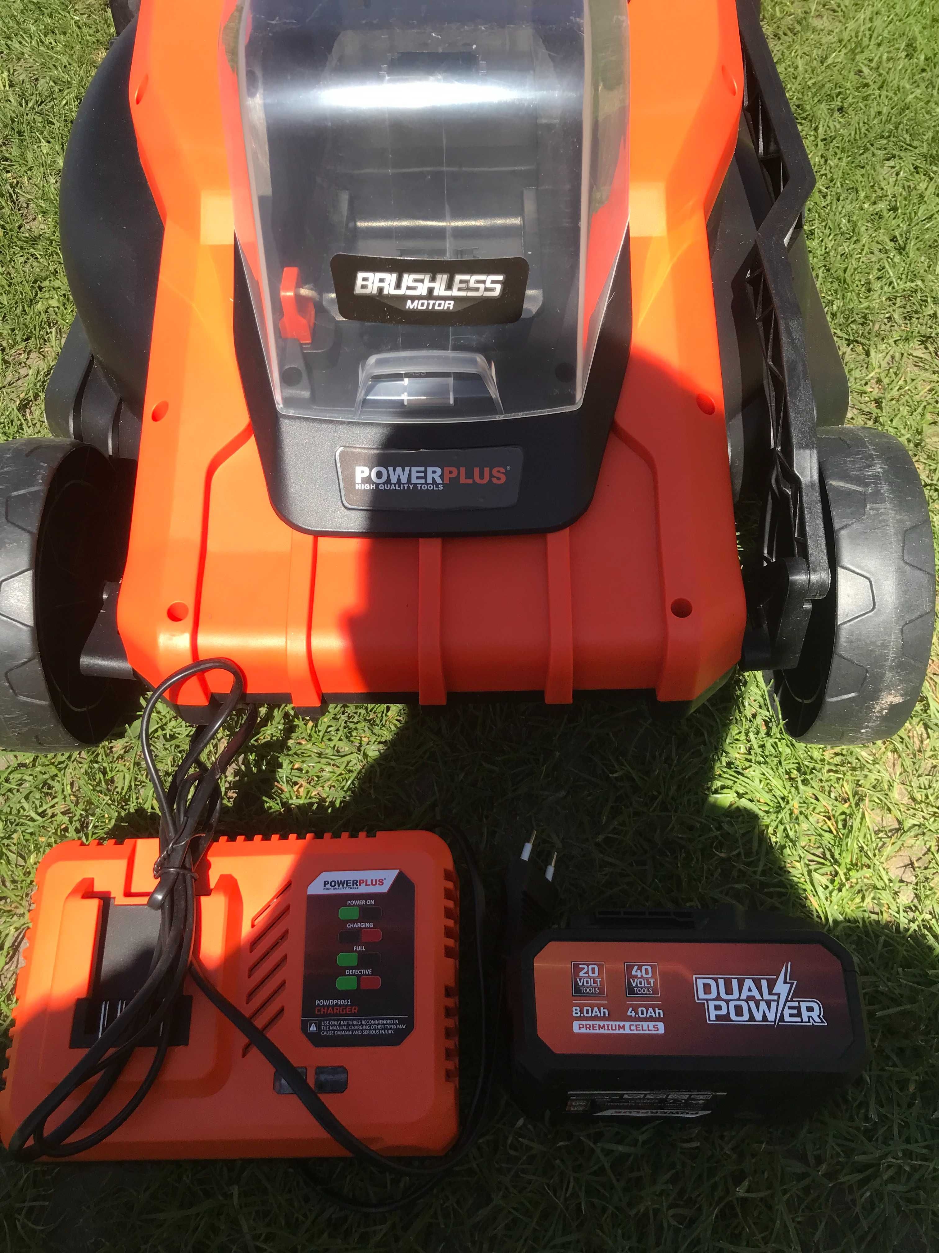 Газонокосарка Powerplus Dual Power POWDPG75610,40 В, 42 см.,