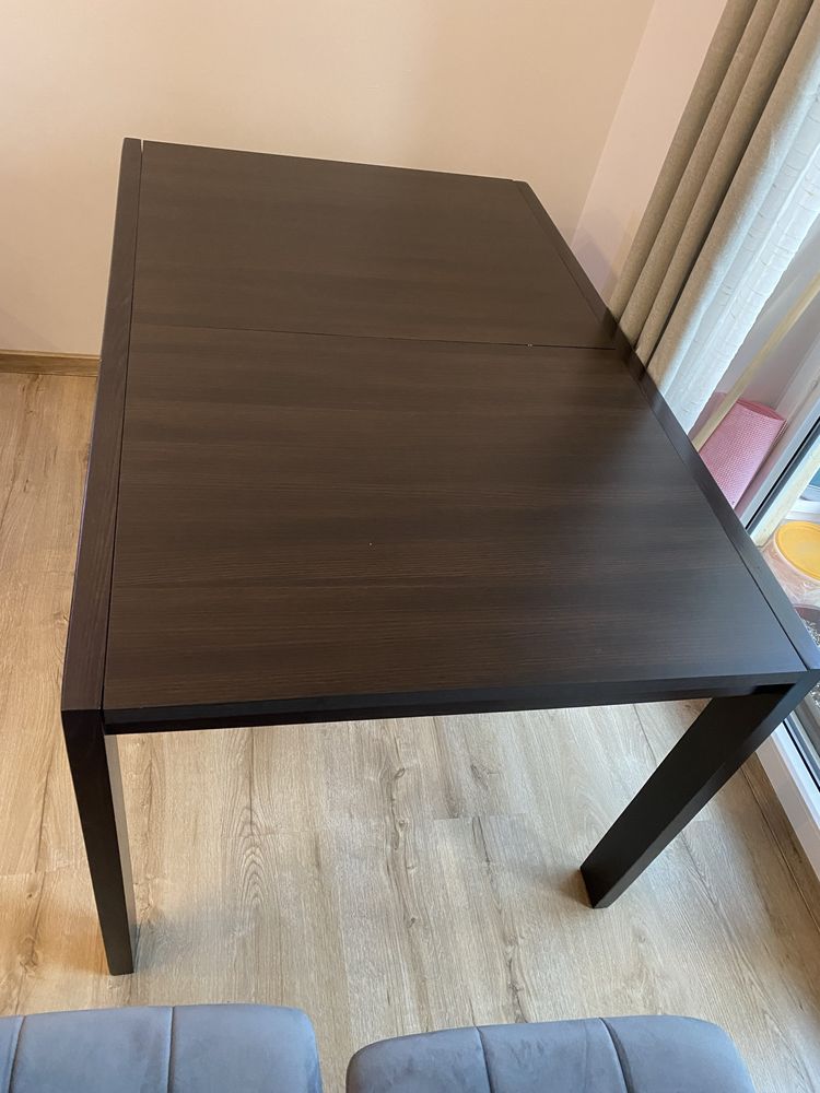 Stół rozkładany BRW wenge 130 x 85