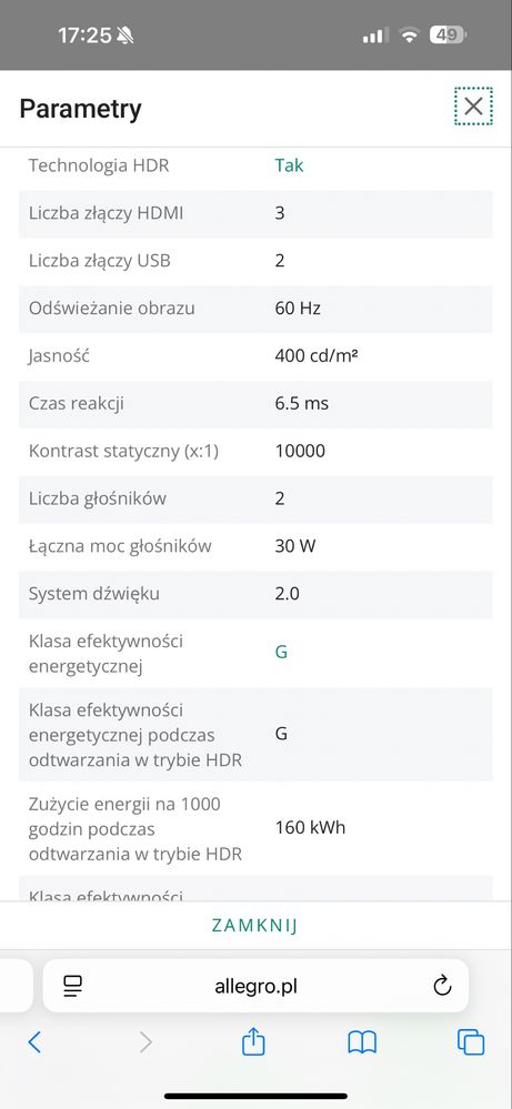 Telewizor Xiaomi TV Q1E 55”
