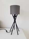 Lampa  stojąca metalowa