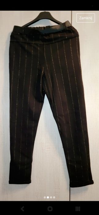 Spodnie Lux Luna garniturowe damskie